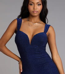 Shaina Rhinestone Bodycon Mini Dress