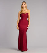 Monae Tie-Back Mermaid Formal Dress