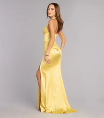 Jaycee Satin Corset Mermaid Dress