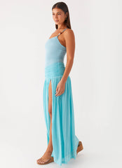 Aurelia Maxi Dress - Aqua