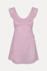 Be Mine Chiffon Mini Dress - Love Drop