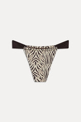Beckett Micro Bikini Bottom - Zebra