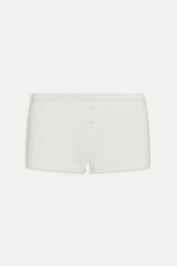 Belle Cheeky Swim Shorts - Opal Sun