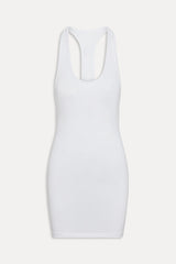 x JENNIE Bianca Cotton Mini Dress - Optic White