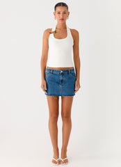 Cladena Top - White