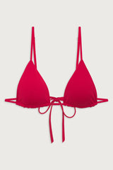 Lumia Triangle Bikini Top - True Red