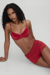 x BELLA HADID Austin Underwire Bikini Top - Valentine