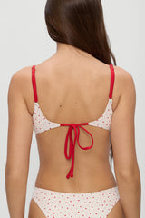 Cola Underwire Bikini Top - Tiny Berry