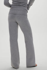 Dawson Knit Fold Over Pants - Cloud Cover