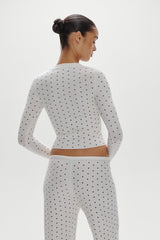 Lenon Button Up Knit Sweater - Belle of the Ball