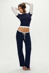 Lochlin Knit Pants - Deep Sea