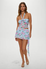 Maribel Floral Mini Skirt - Watercolor
