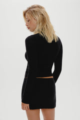 Milo Knit Turtleneck Sweater - Black
