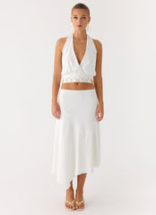 Ignite It Button Top - White