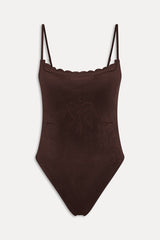 Juliet Cheeky One Piece Swimsuit - Desert Suede