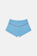 Kacey Cheeky Swim Shorts - Capri Sky