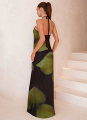 Rosetta Top - Lime Flower
