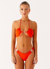 Saint Lucia Bikini Bottom - Orange