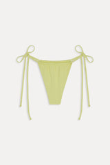 Tia Skimpy String Bikini Bottom - Yellow Mojito