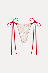 Tidal Micro String Bikini Bottom - Tiny Berry