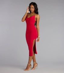 Dangerous Romance Chain Midi Dress