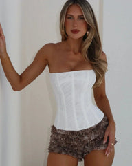 Jolie Strapless Corset Top