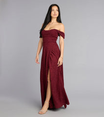Hope Glitter A-Line Formal Dress