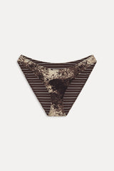 Catalina Reversible Bikini Bottom - Saddle Up