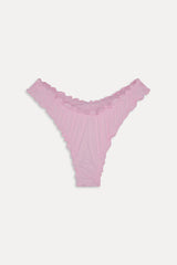 Dalton Micro Bikini Bottom - Frosted Peony