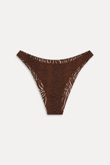 x Réalisation Par Dove Reversible Bikini Bottom - Python/Animal