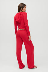x JENNIE Atlas Knit Hoodie - Lip Tint