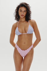 Dalton Micro Bikini Bottom - Frosted Peony