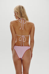 Dove Velvet Bikini Bottom - Velvet Rose