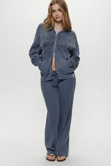 Emma Thermal Pant - Shadow Blue