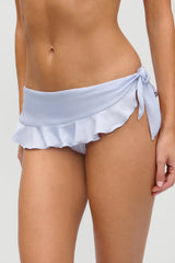 Farah Satin Swim Skirt - Frosting