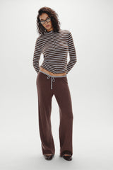 Leo Knit Button Up Cardigan - Pebble