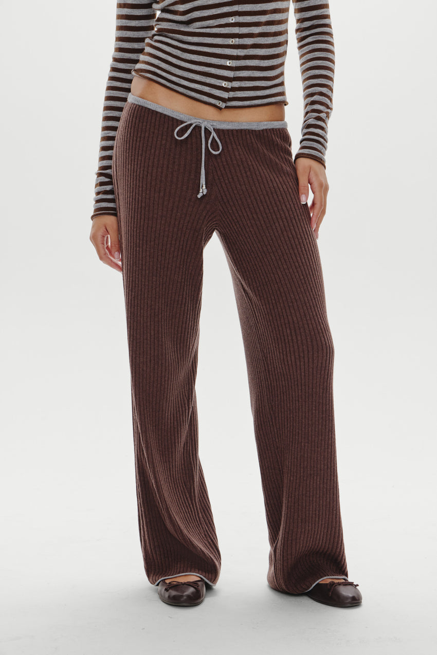 Lochlin Knit Pants - Amber