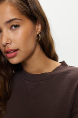 Noah Thermal Long Sleeve Shirt - Walnut