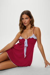 Picnic Hour Polka Dot Dress - Tuscany