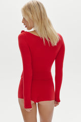 Rose Boat Neck Shirt - Heartstrings
