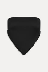 Harley Bandeau Bikini Top - Black