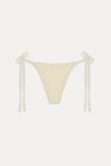 Mackenzie Terry Cheeky Bikini Bottom - Lemon