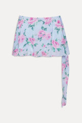 Maribel Floral Mini Skirt - Watercolor
