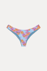 Marina Floral Cheeky Bikini Bottom - Color Me
