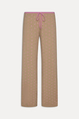 Mellow Knit Pants - Pink Ornaments