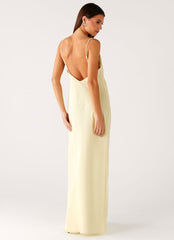 Oliana Maxi Dress - Yellow