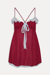 Picnic Hour Polka Dot Dress - Tuscany