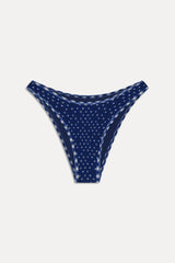 Presley High Waisted Bikini Bottom - Starry Night