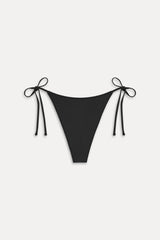 Romeo Cheeky String Bikini Bottom - Black