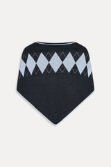 Scout Knit Poncho - Stone